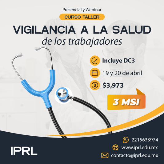 19 y 20 de Abril - Vigilancia  a la Salud  de los Trabajadores